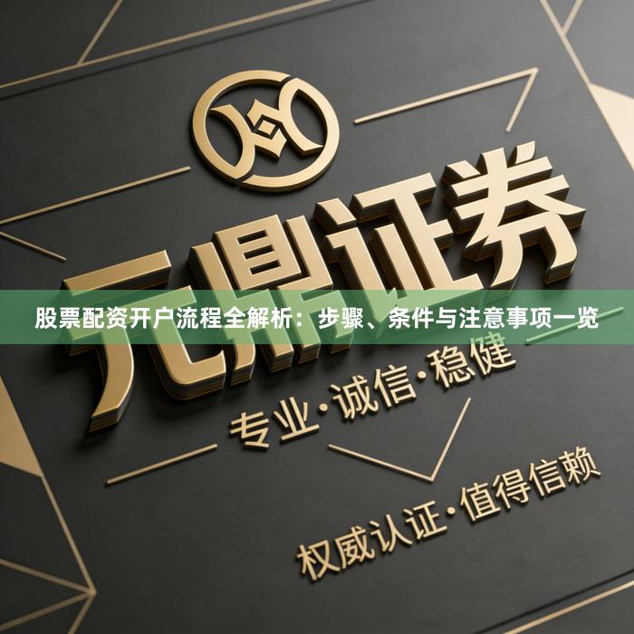 股票配资开户流程全解析：步骤、条件与注意事项一览