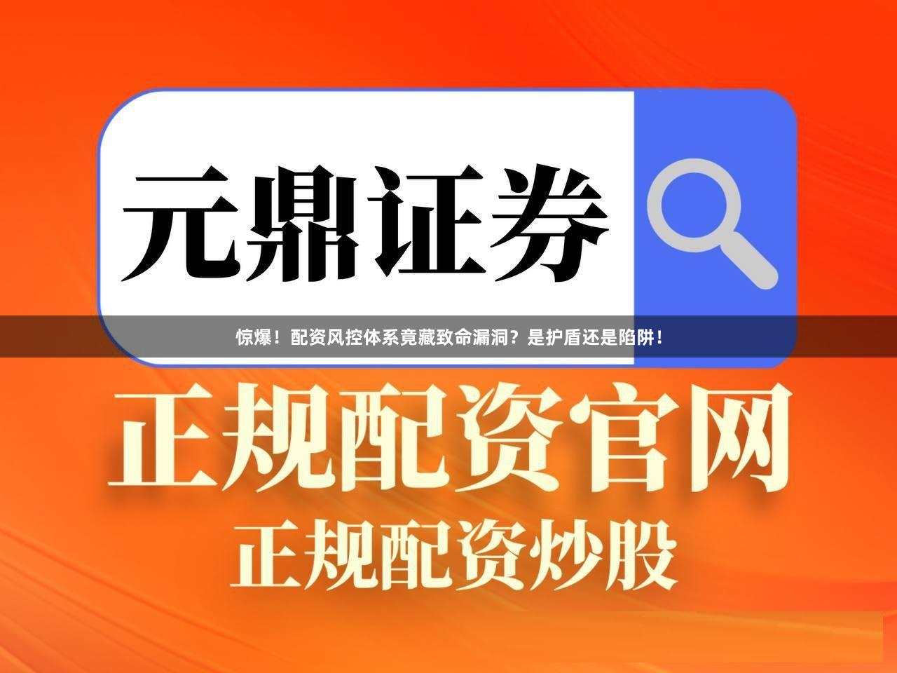 惊爆！配资风控体系竟藏致命漏洞？是护盾还是陷阱！