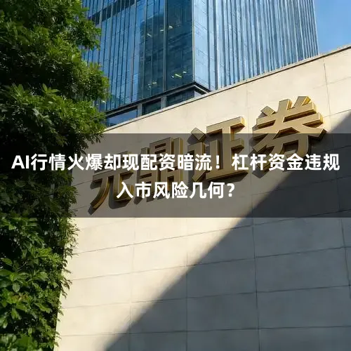 AI行情火爆却现配资暗流！杠杆资金违规入市风险几何？