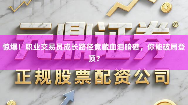 惊爆！职业交易员成长路径竟藏血泪暗礁，你能破局登顶？