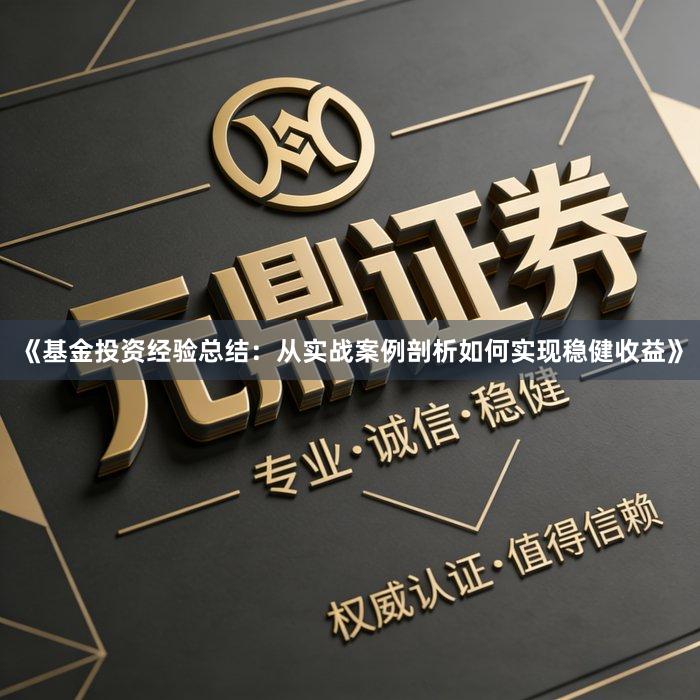 《基金投资经验总结：从实战案例剖析如何实现稳健收益》
