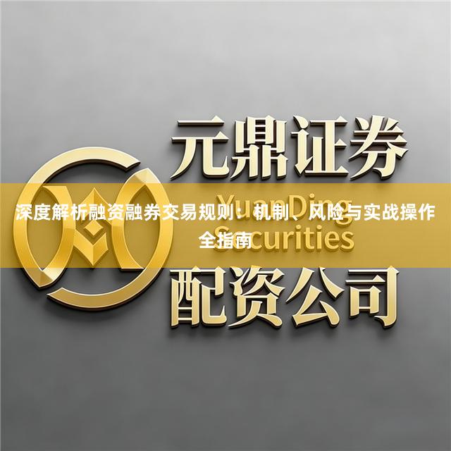 深度解析融资融券交易规则：机制、风险与实战操作全指南