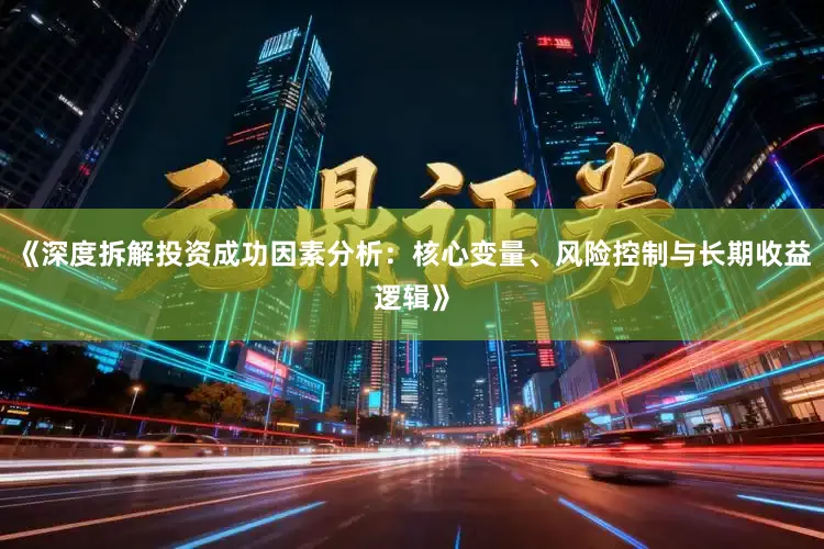 《深度拆解投资成功因素分析：核心变量、风险控制与长期收益逻辑》