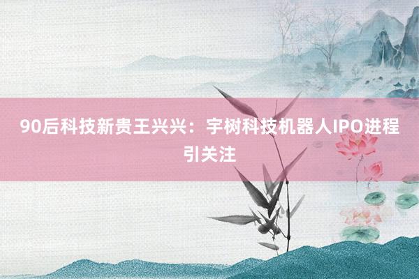 90后科技新贵王兴兴：宇树科技机器人IPO进程引关注